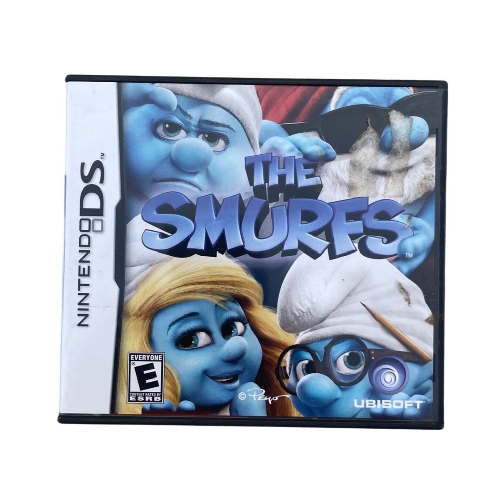 The Smurfs Nintendo DS Game Ubisoft 2011 CIB with Manual NTR-P-BZUE